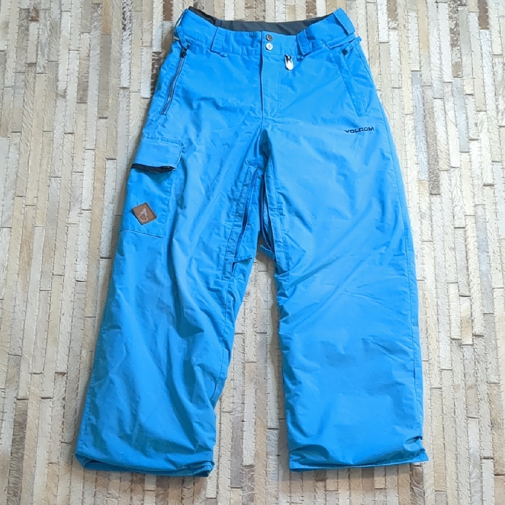 Volcom Kids Freakin Snow Chino Blue Snowboard‎ Pants